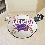 Western Carolina Catamounts Baseball Rug - 27in. Diameter, 645
