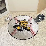Wichita State Shockers Baseball Rug - 27in. Diameter, 681