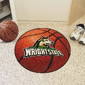 Wright State Raiders Basketball Rug - 27in. Diameter, 698