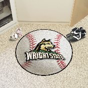 Wright State Raiders Baseball Rug - 27in. Diameter, 699