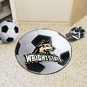 Wright State Raiders Soccer Ball Rug - 27in. Diameter, 700