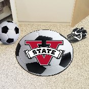 Valdosta State Blazers Soccer Ball Rug - 27in. Diameter, 765