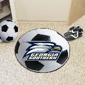 Georgia Southern Eagles Soccer Ball Rug - 27in. Diameter - GS Eagle Head Logo, 784