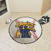Kentucky Wildcats Baseball Rug - 27in. Diameter, Wildcat Logo, 798