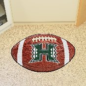 Hawaii Rainbows Football Rug - 20.5in. x 32.5in., 839