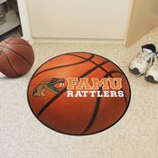 Florida A&M Rattlers Basketball Rug - 27in. Diameter, 888