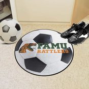 Florida A&M Rattlers Soccer Ball Rug - 27in. Diameter, 891