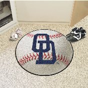 Old Dominion Monarchs Baseball Rug - 27in. Diameter, 961