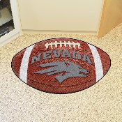 Nevada Wolfpack Football Rug - 20.5in. x 32.5in., 1001