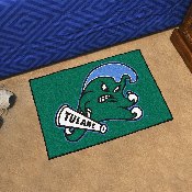 Tulane Green Wave Starter Mat Accent Rug - 19in. x 30in., 1046