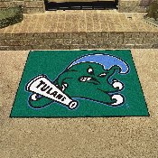 Tulane Green Wave All-Star Rug - 34 in. x 42.5 in., 1047
