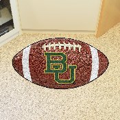 Baylor Bears Football Rug - 20.5in. x 32.5in. - Interlocking BU Primary Logo, 1055