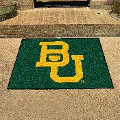 Baylor Bears All-Star Rug - 34 in. x 42.5 in. - Interlocking BU Primary Logo, 1060