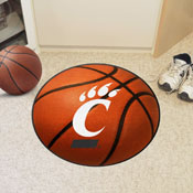 Cincinnati Bearcats Basketball Rug - 27in. Diameter, 1244