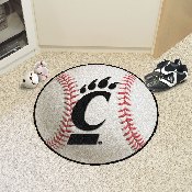 Cincinnati Bearcats Baseball Rug - 27in. Diameter, 1250