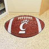 Cincinnati Bearcats Football Rug - 20.5in. x 32.5in., 1251