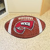 Western Kentucky Hilltoppers Football Rug - 20.5in. x 32.5in., 1324