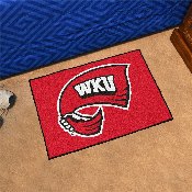 Western Kentucky Hilltoppers Starter Mat Accent Rug - 19in. x 30in. - WKU Flag Primary Logo, 1330