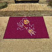 Arizona State Sun Devils All-Star Rug - 34 in. x 42.5 in., Sparky Logo, 1400
