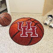 Houston Cougars Basketball Rug - 27in. Diameter, 1529