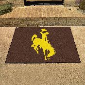 Wyoming Cowboys All-Star Rug - 34 in. x 42.5 in. - Bucking Horse Primary Logo, 1580