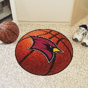 Saginaw Valley State Cardinals Basketball Rug - 27in. Diameter, 1651