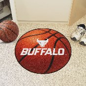 Buffalo Bulls Basketball Rug - 27in. Diameter, 1688
