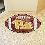 Pitt Panthers Football Rug - 20.5in. x 32.5in. - Script Pitt Primary Logo, 1718