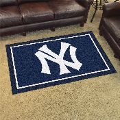 New York Yankees 4ft. x 6ft. Plush Area Rug1927, 1786