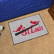 St. Louis Cardinals Starter Mat Accent Rug - 19in. x 30in. - Retro Collection - 1930 St. Louis Cardinals, 1797