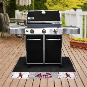 St. Louis Cardinals Vinyl Grill Mat - 26in. x 42in. - Retro Collection - 1930 St. Louis Cardinals, 1798
