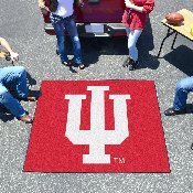 Indiana Hooisers Tailgater Rug - 5ft. x 6ft. - IU Trident Primary Logo, 1815