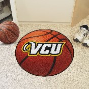 VCU Rams Basketball Rug - 27in. Diameter, 1823