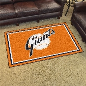 New York Giants 4ft. x 6ft. Plush Area Rug1947, 1865