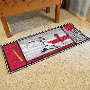 St. Louis Cardinals Ticket Runner Rug - 30in. x 72in. - Retro Collection - 1950 St. Louis Cardinals, 1882