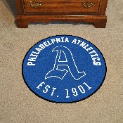 Philadelphia Athletics Roundel Rug - 27in. Diameter, 1887