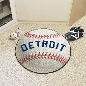 Detroit Tigers Baseball Rug - 27in. Diameter1964, 1930
