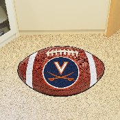 Virginia Cavaliers Football Rug - 20.5in. x 32.5in. - V Sabre Primary Logo, 1939