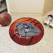 Gonzaga Bulldogs Basketball Rug - 27in. Diameter, 1948