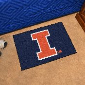 Illinois Illini Starter Mat Accent Rug - 19in. x 30in., 1962