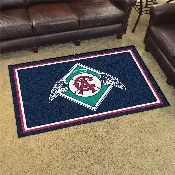 California Angels 4ft. x 6ft. Plush Area Rug 1966 Retro Logo, 1968