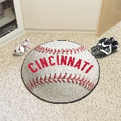 Cincinnati Reds Baseball Rug - 27in. Diameter1967, 1989