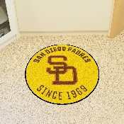 Retro Collection - 1969 - MLB - San Diego Padres Roundel Mat 27" diameter, 1999