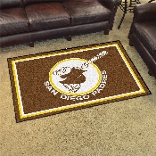 San Diego Padres 4ft. x 6ft. Plush Area Rug1969, 2001