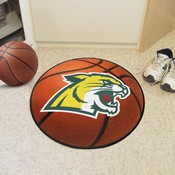 Northern Michigan Wildcats Basketball Rug - 27in. Diameter, 2013
