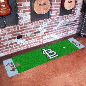 St. Louis Cardinals Putting Green Mat - 1.5ft. x 6ft. - Retro Collection - 1976 St. Louis Cardinals, 2074