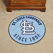 St. Louis Cardinals Roundel Rug - 27in. Diameter - Retro Collection - 1976 St. Louis Cardinals, 2075