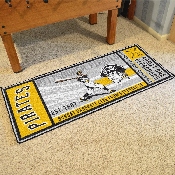 Pittsburgh Pirates Ticket Runner Rug - 30in. x 72in., 2084