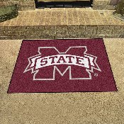 Mississippi State Bulldogs All-Star Rug - 34 in. x 42.5 in., 2091