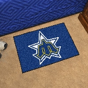 Seattle Mariners Starter Mat Accent Rug - 19in. x 30in. - Retro Collection - 1981 Seattle Mariners, 2119